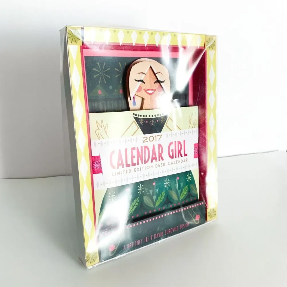 Brittney Lee Calendar Girl 2017 Limited Edition Set New Signed #444/500
